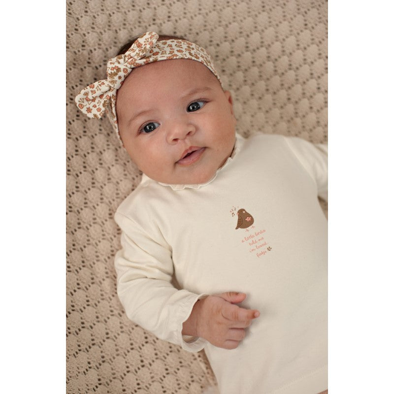 Feetje-Longsleeve - Fall in Love-Natur