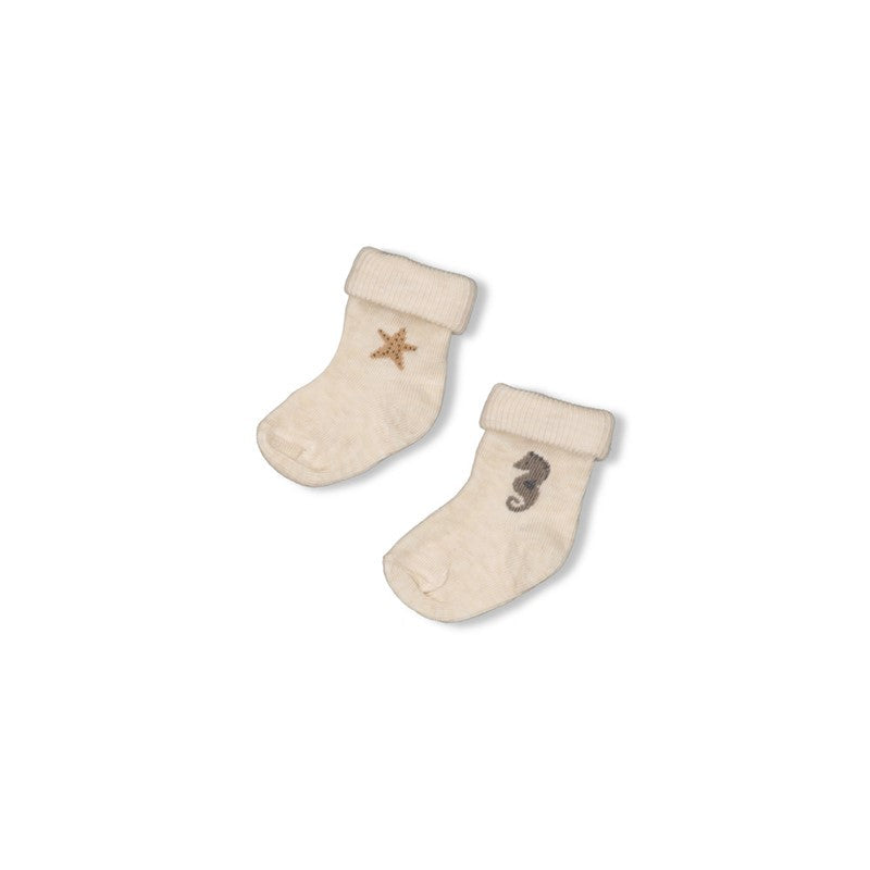 Feetje-Socken - Sea Sweeties-Natur Melange