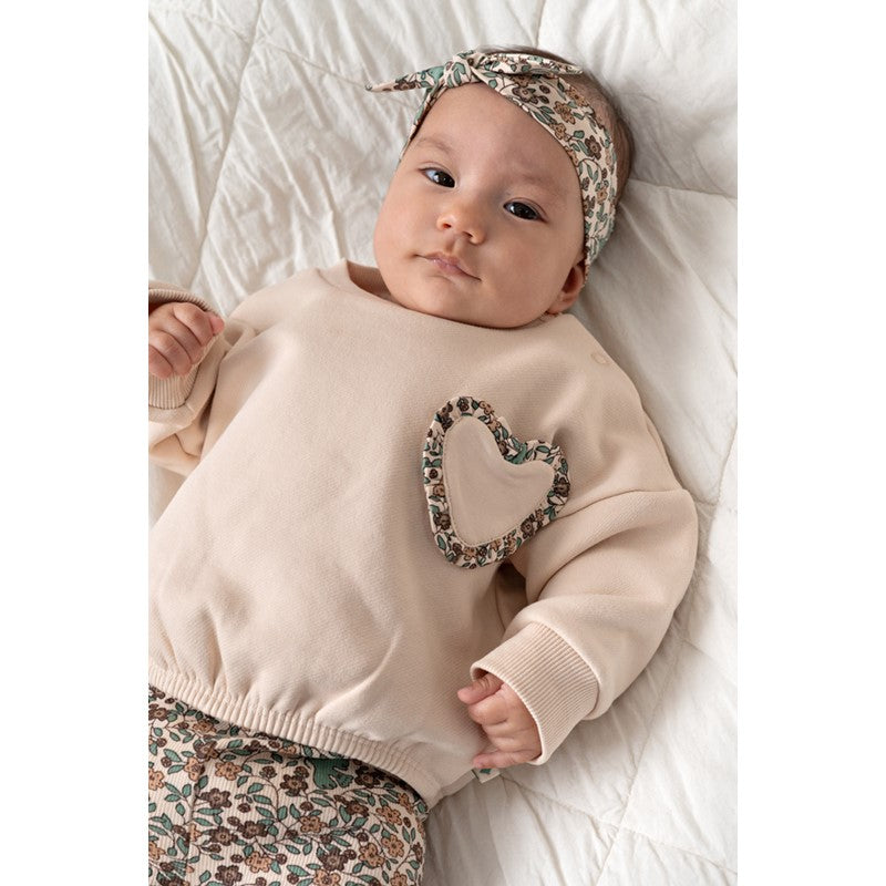 Feetje-Haarband AOP - Lucky Bloombird-Natur