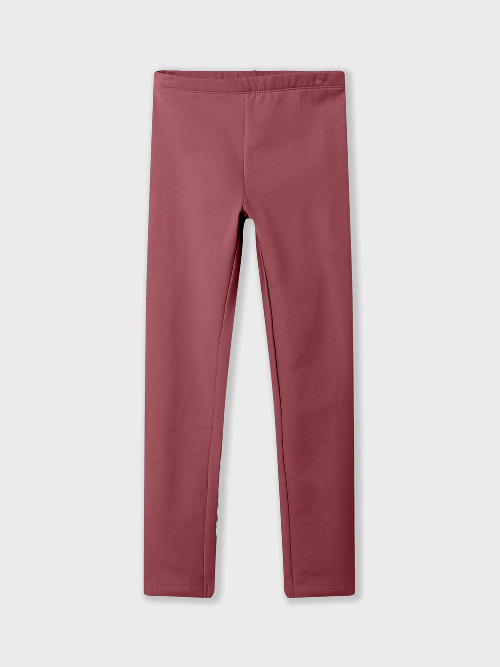 name it - NKFDAVINA SOLID SWE LEGGING  BRU N NOOS - Mauvewood