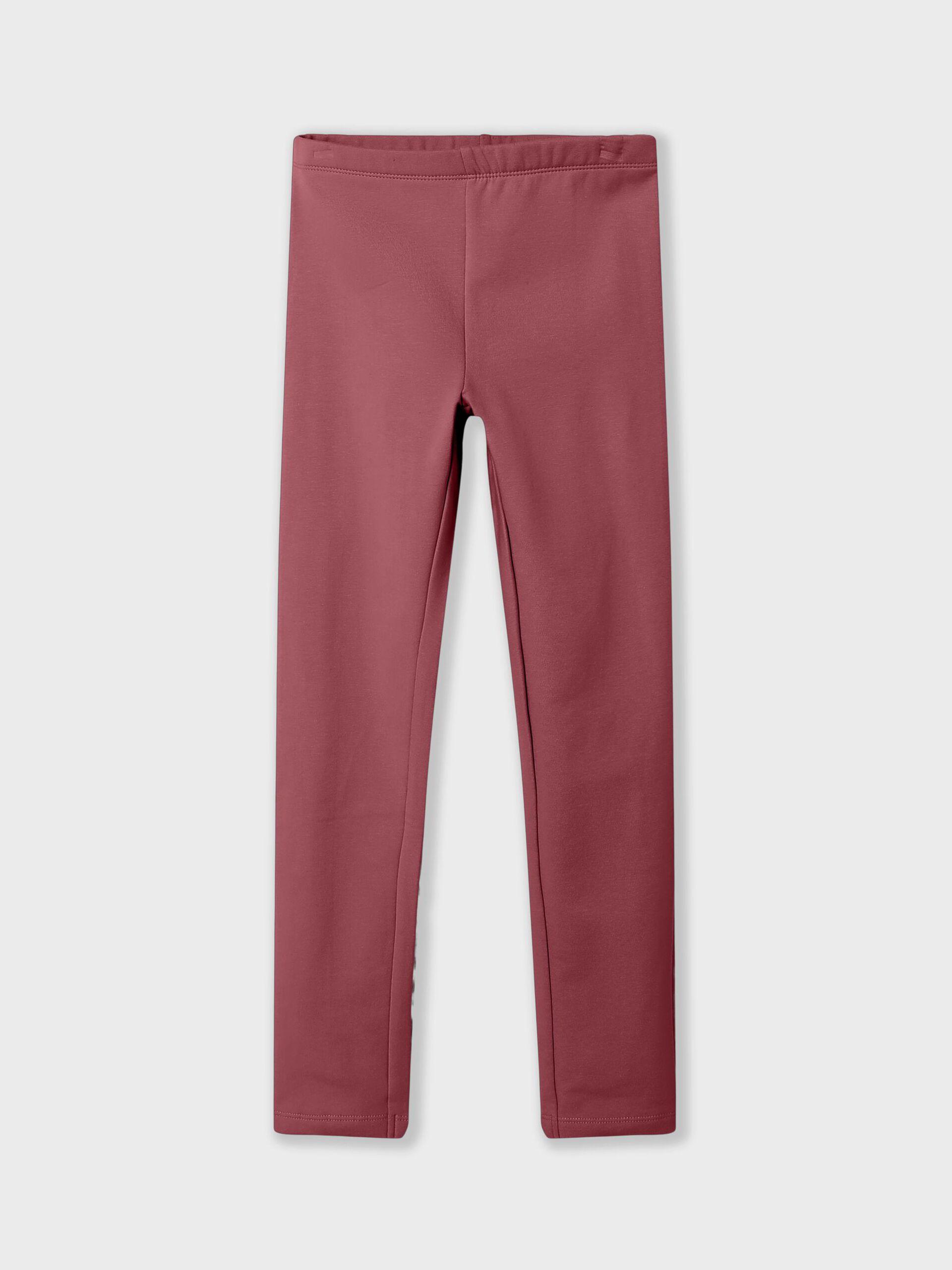 name it - NKFDAVINA SOLID SWE LEGGING  BRU N NOOS - Mauvewood