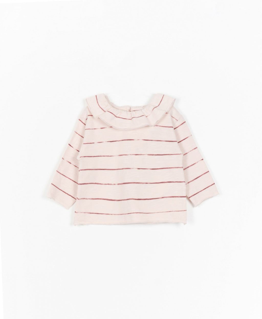 Play Up - PRINTED FLAMÉ JERSEY LS T-SHIRT - GARLIC