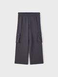 name it-NKFOCALIA SWEAT WIDE PANT BRU-India Ink