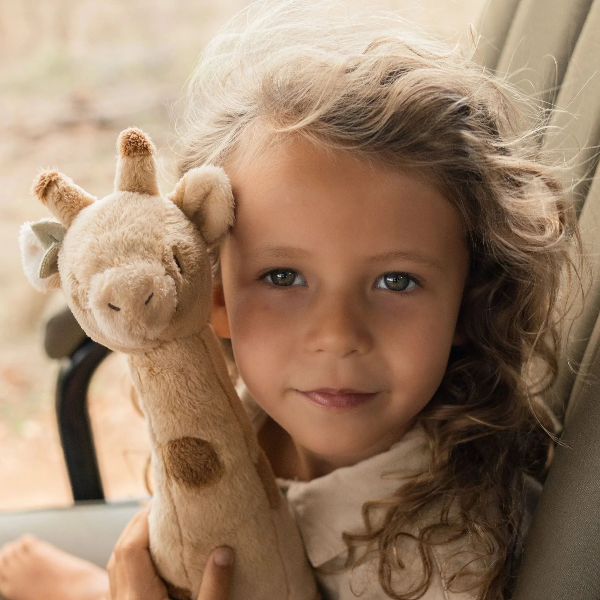 little dutch- Kuscheltier Giraffe - Gelb