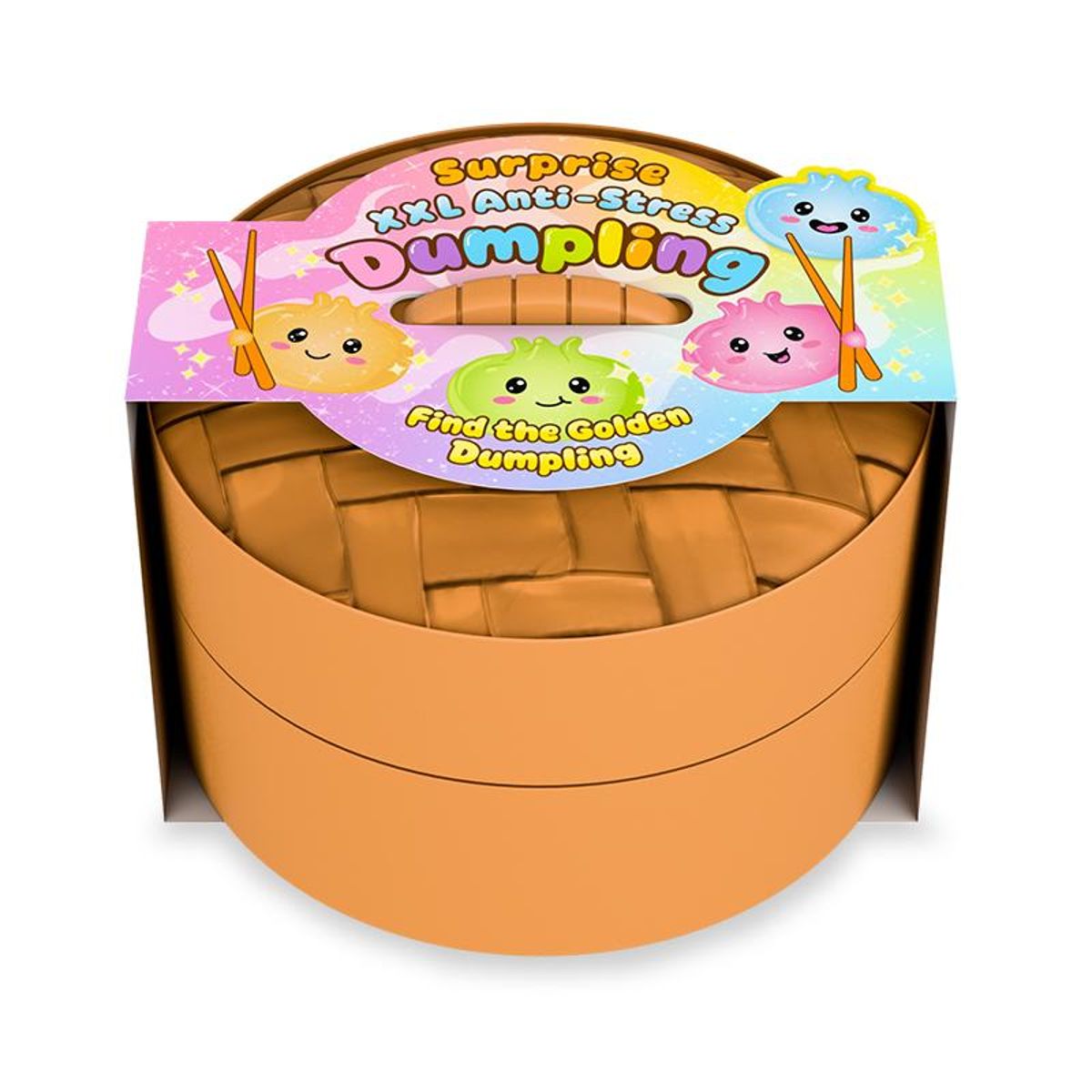 XXL Anti-Stress Dumpling Ø 15,5cm, 6-fach sortiert