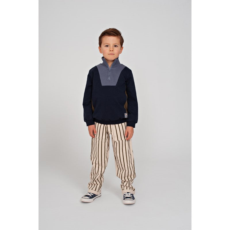 Sturdy-Hose Ringel Loose Fit - Rock the Earth