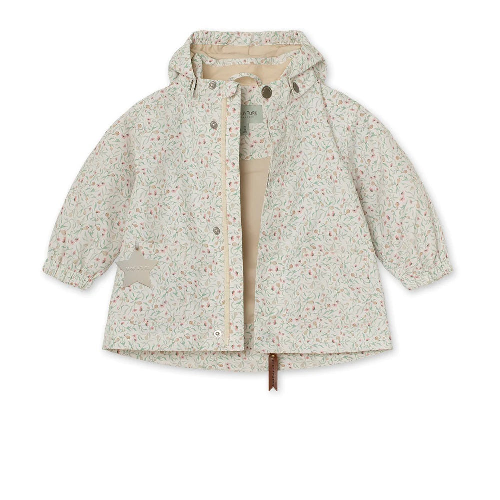Mini A Ture - Anitha fleece lined printed spring jacket. GRS - PRINT Summer Pear