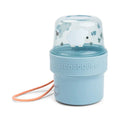 To go 2-way Snack-Behälter S - Tiny farm - Blau