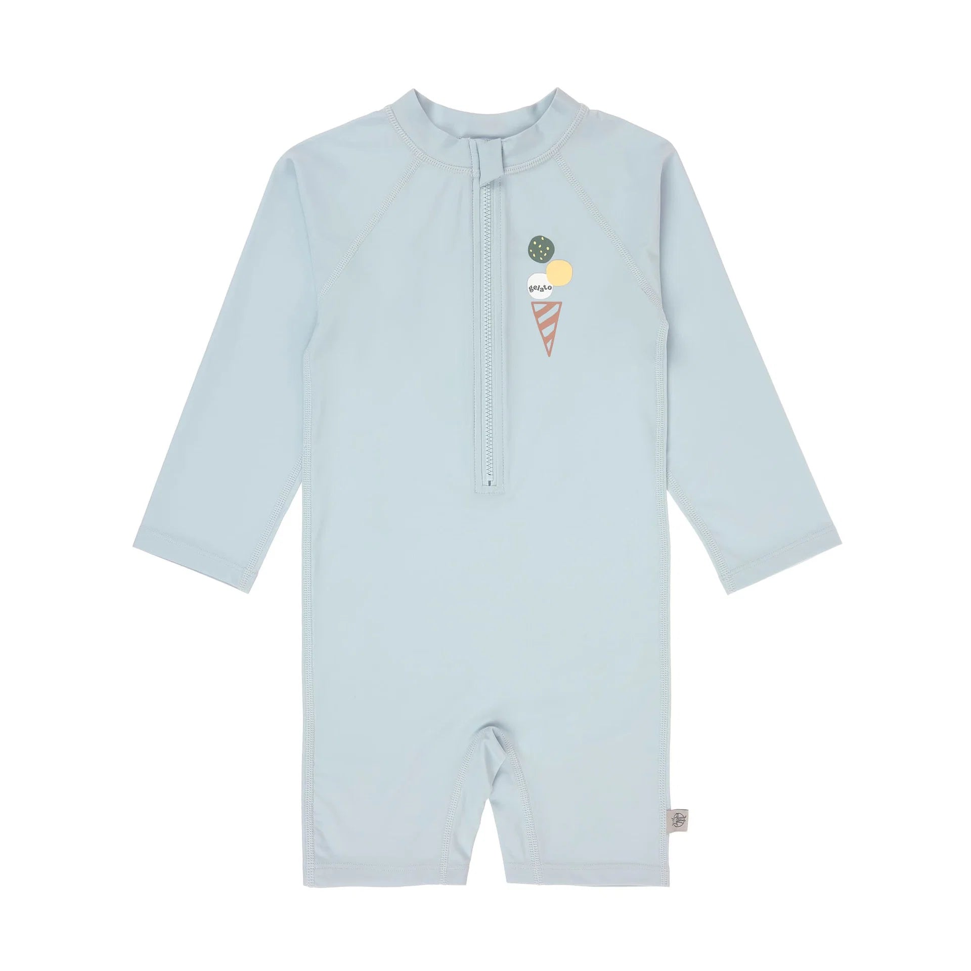 Lässig-Long Sleeve Sunsuit Ice Cream illusion blue,