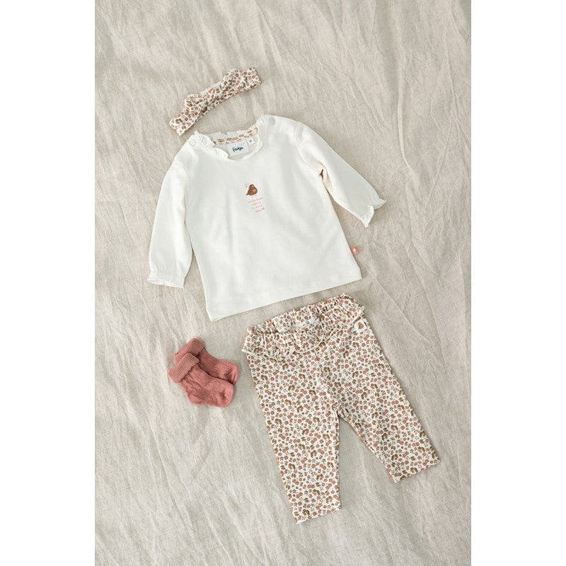 Feetje-Longsleeve - Fall in Love-Natur
