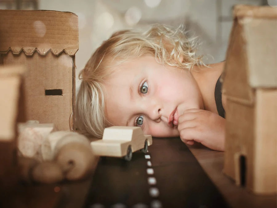 Wooden Toy Car Back & Forth - Woody