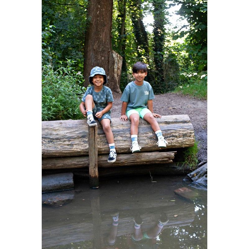 Sturdy-Socken - Lagoon Legends-Weiss