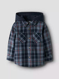 Name it-NMMRUSSEL LS OVERSHIRT WH-Navy Blazer