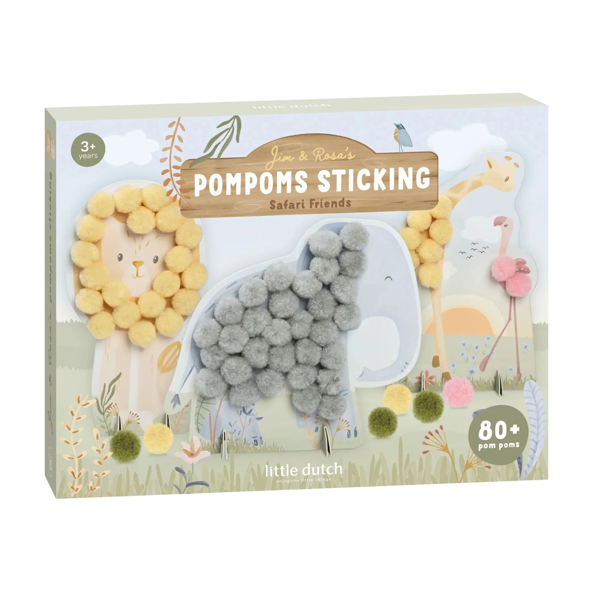 little ducth- Bastelset Pompons