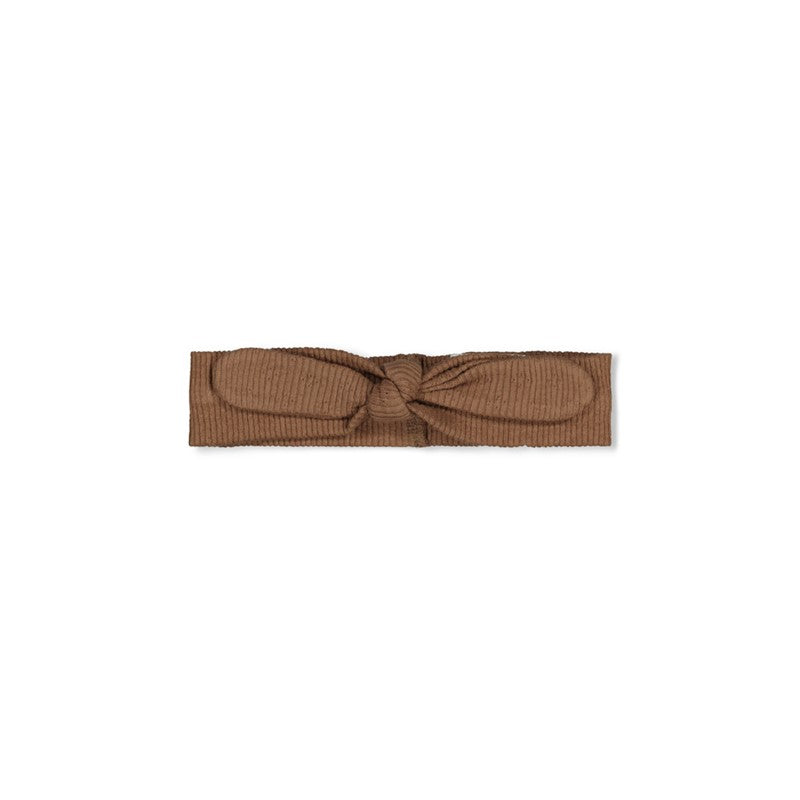 Feetje-Geripptes Haarband pointelle - Lucky Bloombird-Braun