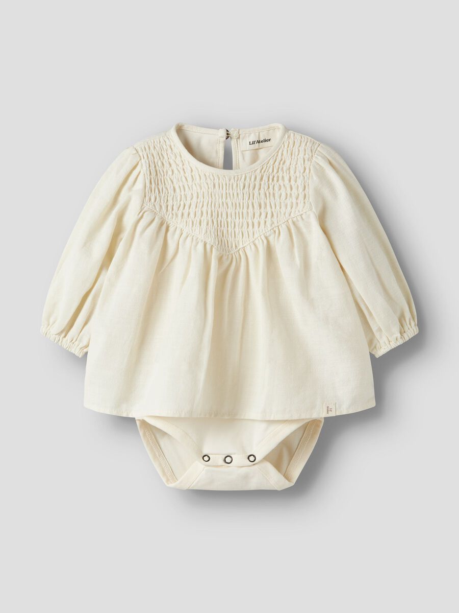 Lil´Atelier-NBFNELLA LS LOOSE BODY SHIRT LIL