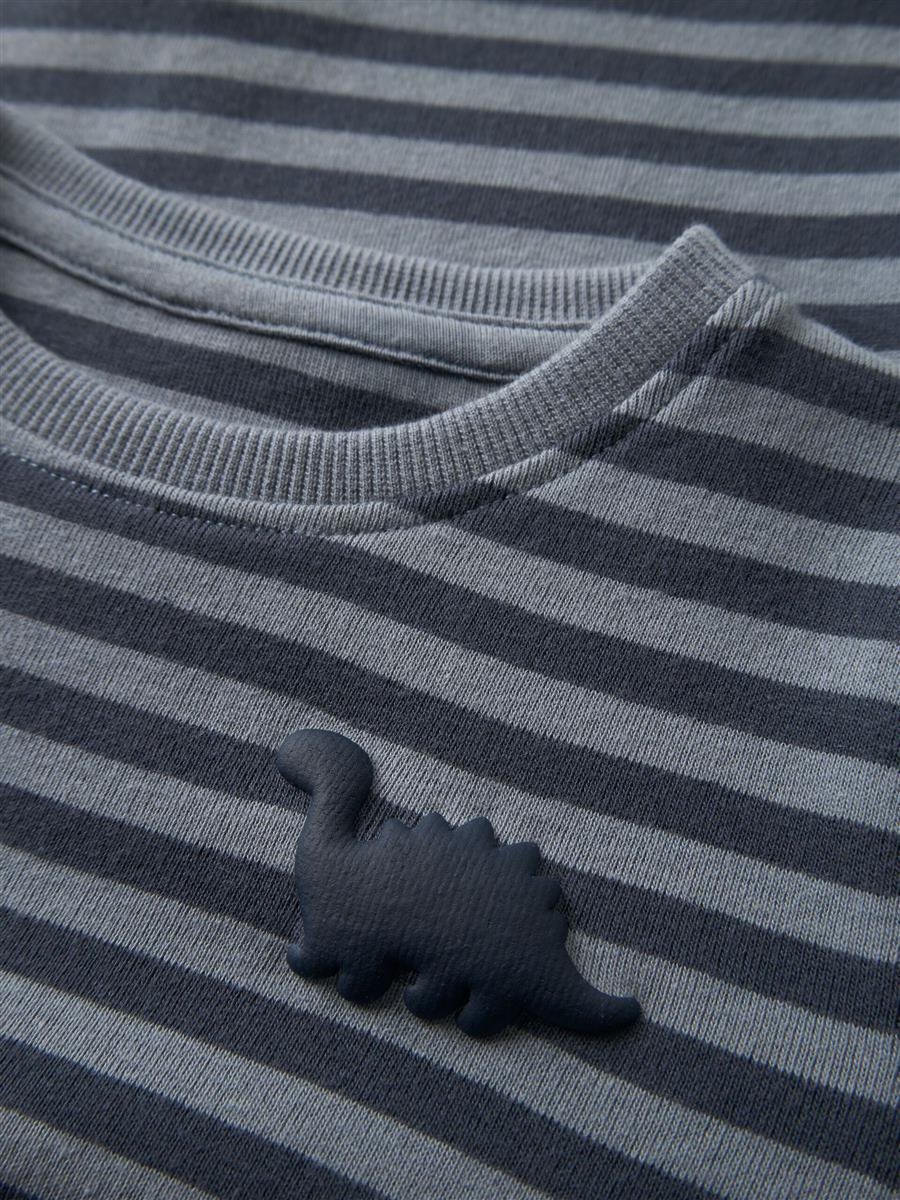 Name it - SLIM FIT OBERTEIL MIT LANGEN ÄRMELN Tradewinds/Dino