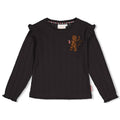 Jubel-Ajour geripptes Longsleeve - City Chic
