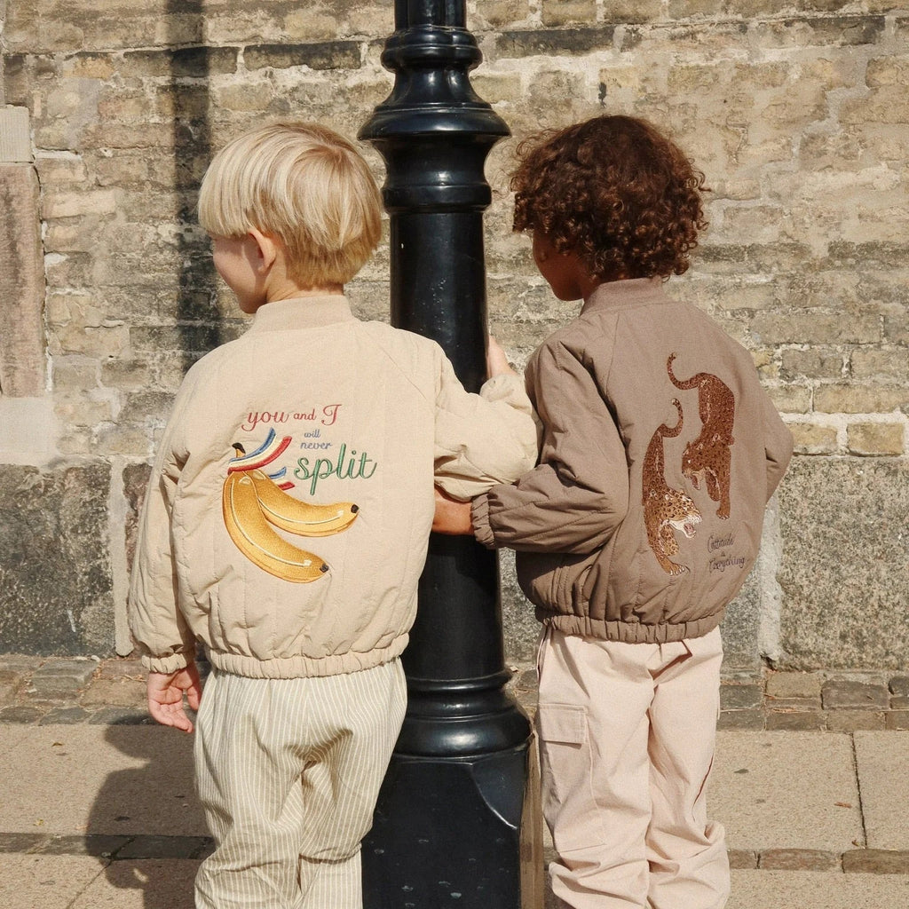 Konges Sloejd-JUNO BOMBER JACKET-TRAVERTINE
