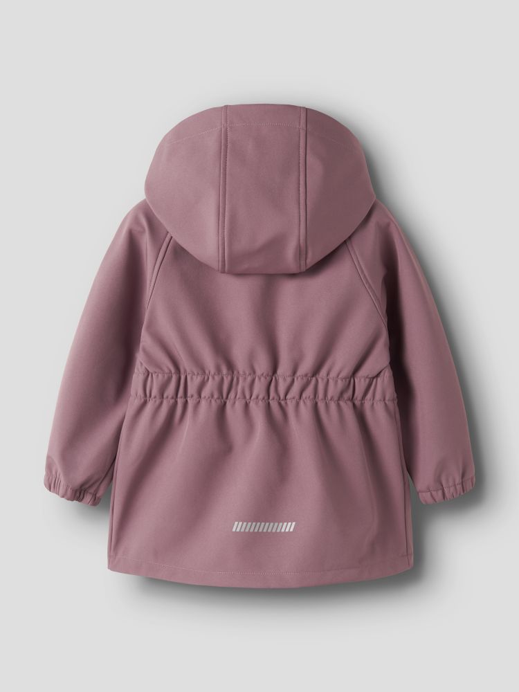 Nameit-JACKET SOFTSHELL MAGIC - Wistful Mauve