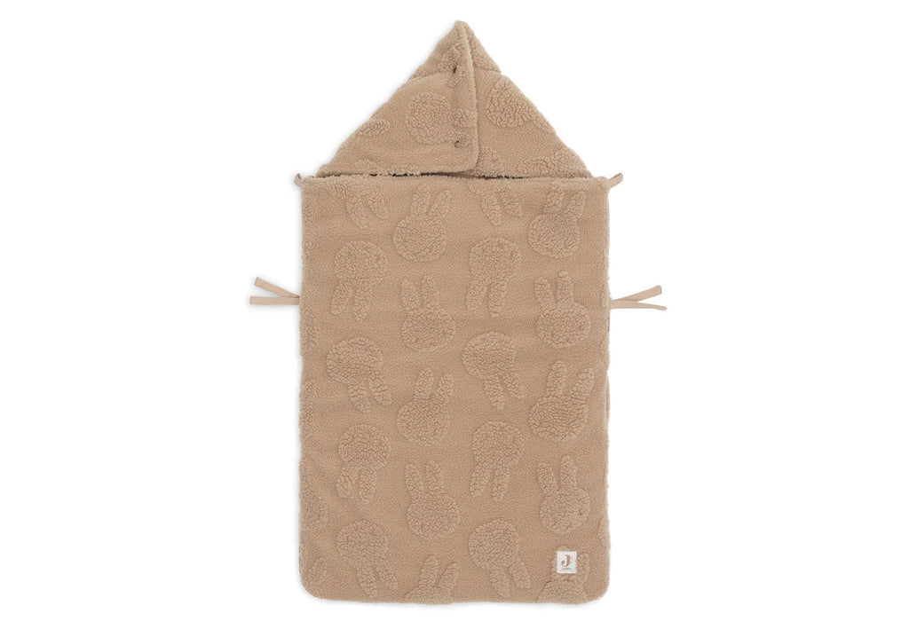 Jollein- Fußsack gruppe 0+ 3/5 punkte - Miffy Jacquard