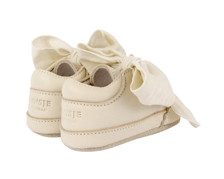 Lonny Sneakers-Cream Leather