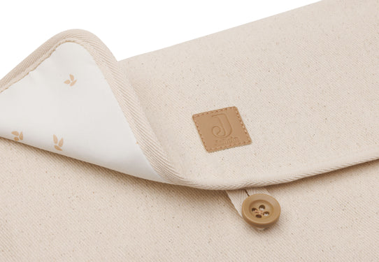 Jollein-Wickelunterlage Mit Ablagefächern Twill Natural-Sand