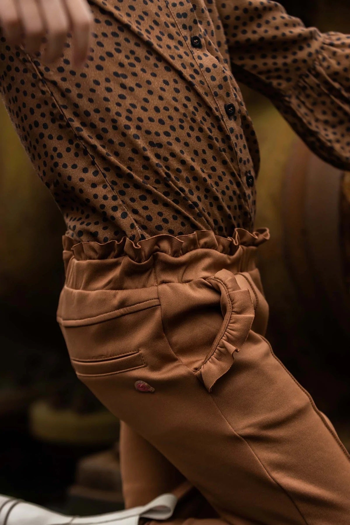 Quapi - PANTS - Brown Fudge