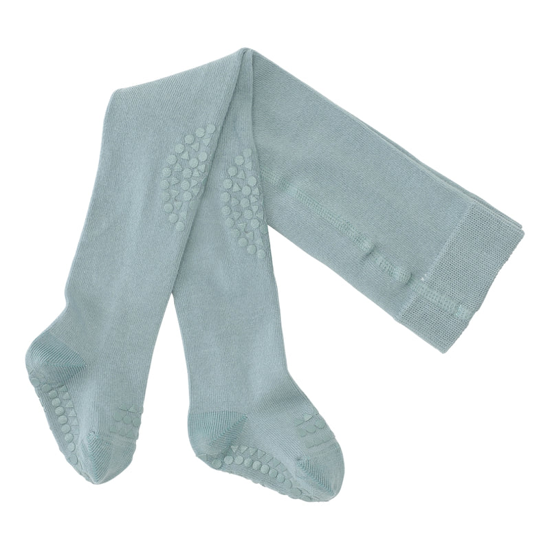 GoBABYGo-Crawling tights-Dusty Blue