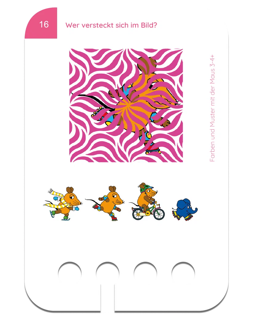 Farben und Muster mit der Maus 3-4+
