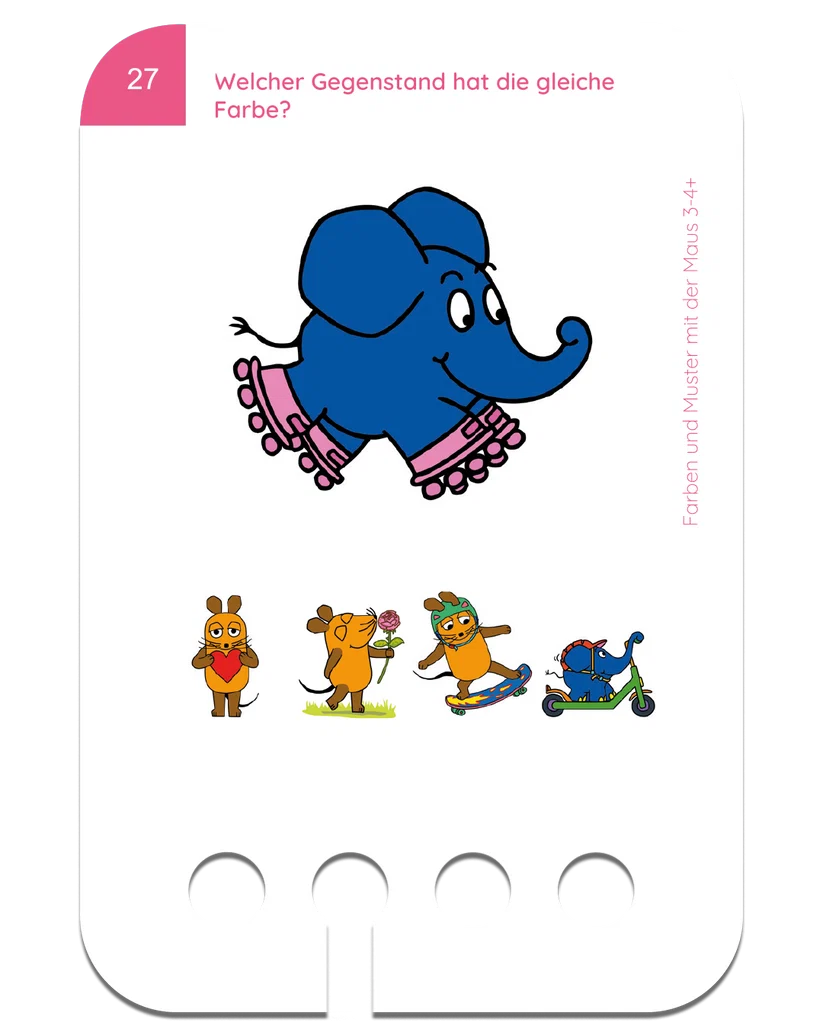 Farben und Muster mit der Maus 3-4+