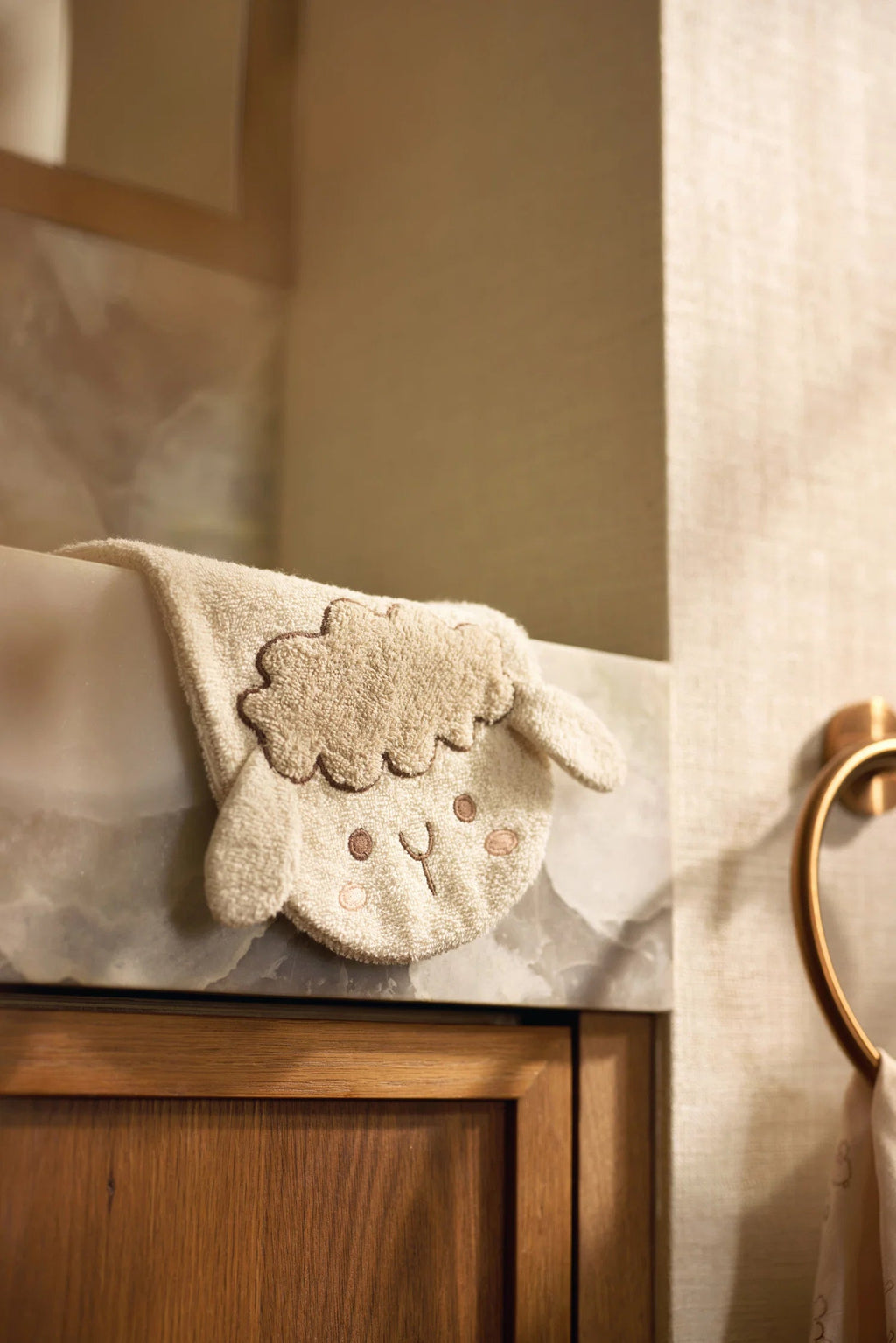 Waschhandschuh Frottee - Animals- Sheep Sonny