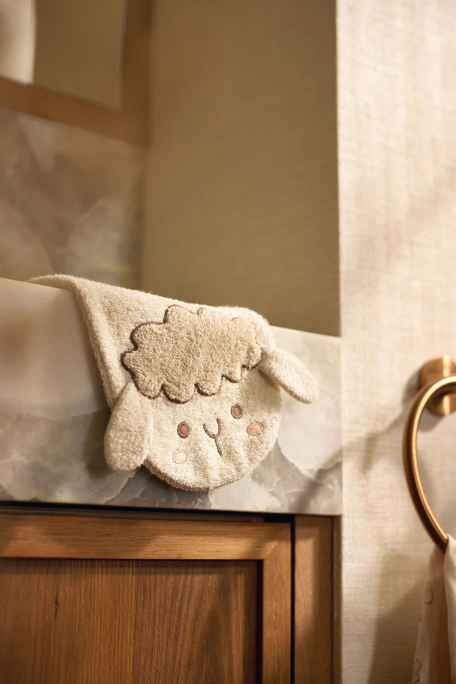 Waschhandschuh Frottee - Animals- Sheep Sonny