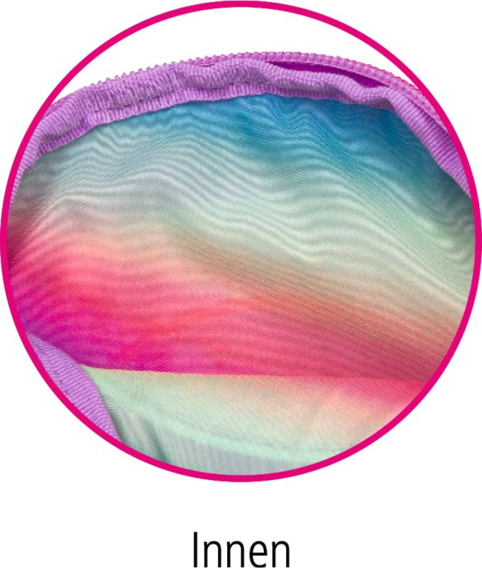 Glitzer-Täschchen Regenbogen - Einhorn-Paradies