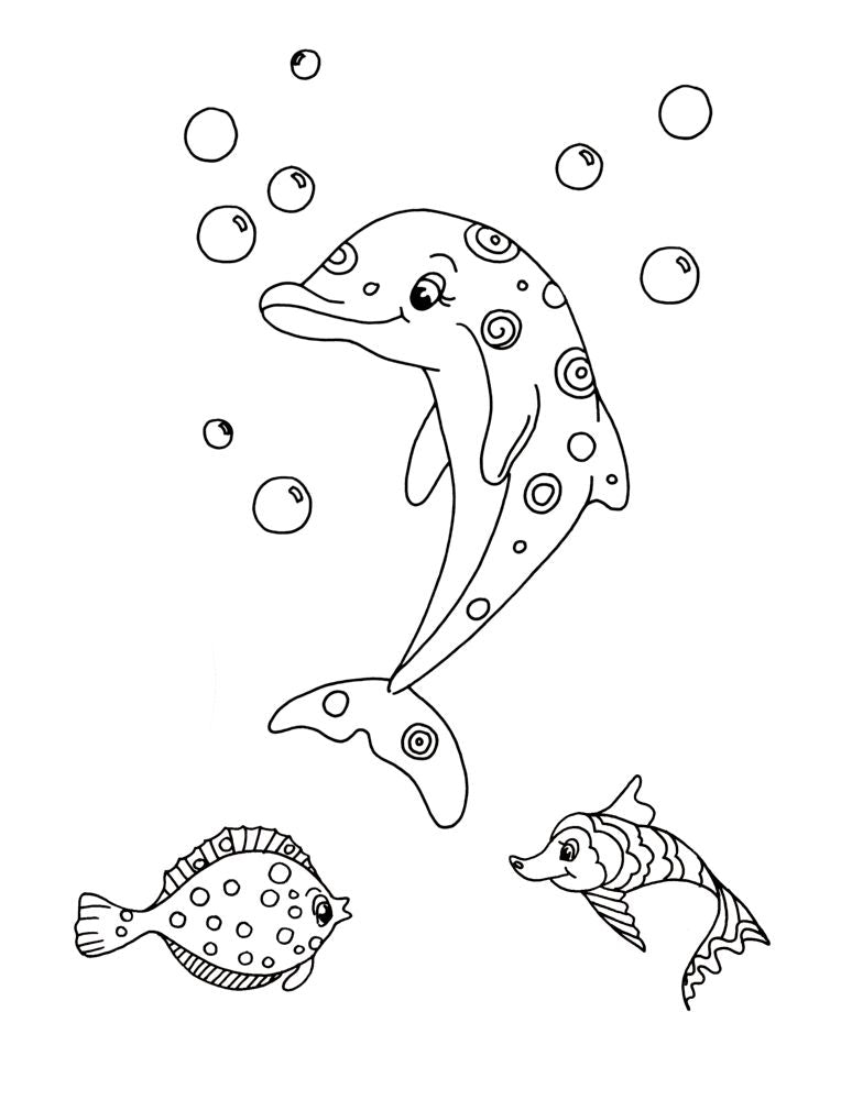 Meereszauber-Malblock: Glitzersticker (Nella Nixe)