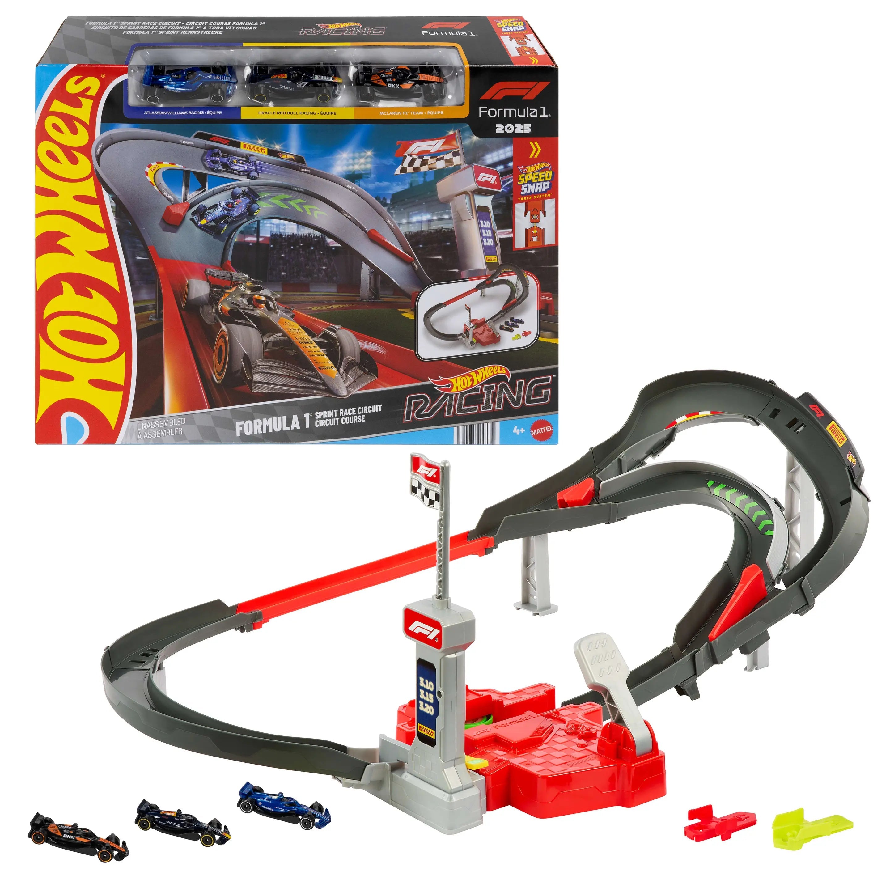 Hot Wheels Racing Formel 1 Sprint Rennstrecke