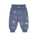 Feetje-Hose AOP - Breakfast Buddy-Blau